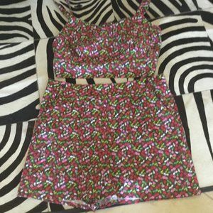 Modcloth Retrolicious shorts and top size 3x new